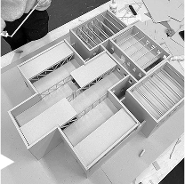 Model of the fire station