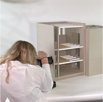 Model of the Künstlerhaus