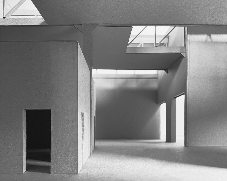 Model of the fire station